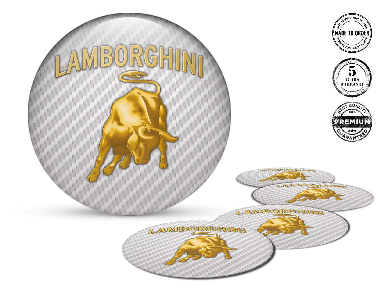 Lamborghini Radembleme Version Premium Label Design